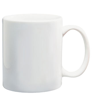 11 Oz. White Ceramic Mug