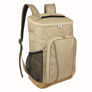 BLK25-BAG706 - Sustainable Cork & RPET Backpack Cooler