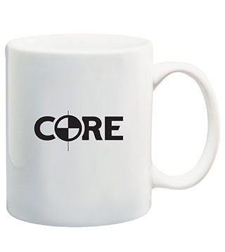 11 Oz. White Ceramic Mug