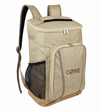 Sustainable Cork & RPET Backpack Cooler