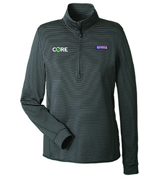 CO1-K002521 - Ladies' Microstripe Sankaty Half-Zip Pullover