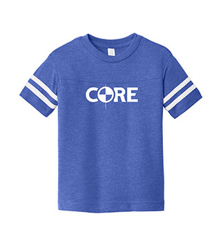 Toddler Football Fine Jersey Tee