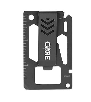 CO1-TBRIDGER - BRIDGER 9-in-1 Laser Engraved Money Clip Multitool