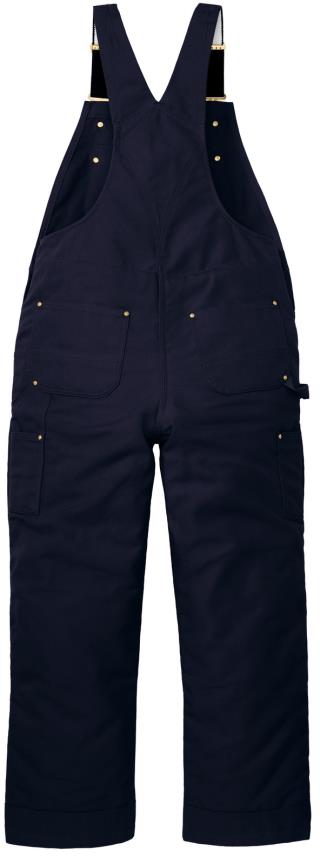 Short Firm Duck Insulated Bib Overalls