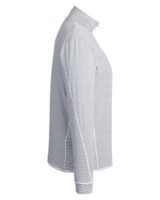 Ladies' Microstripe Sankaty Half-Zip Pullover