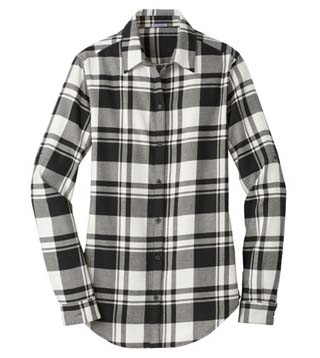 Ladies'  Plaid Flannel Tunic