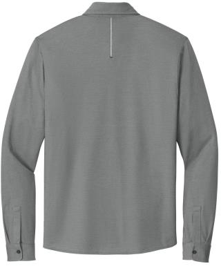 Code Stretch Button-Up