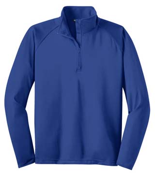 Tall Sport-Wick Stretch 1/2-Zip Pullover